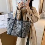 Women Bags Design Snan Pattern Quity Oulder Bag Lady Large Capacity Ng Bag Women Totes Se And Handbag