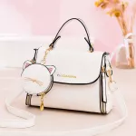 Women Bags Luxury Handbags Brand Designer Pu Leather Large Capacity Oulder Bag Fe Mini Wlets Set Of Two Bag