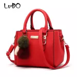 Lucdo Luxury Women Handbag Hairbl Oulder Bag Leather Mesger Crossbody Bag For Ladies Vintage Leather Fe Hand Bags Sac