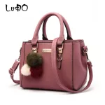Lucdo Luxury Women Handbag Hairbl Oulder Bag Leather Mesger Crossbody Bag For Ladies Vintage Leather Fe Hand Bags Sac