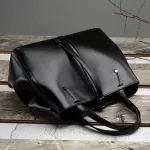 Hi-End Classic Wax L Handbag European And American Wild Ca Tperament Oulder Mesger Bag