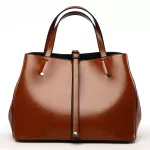 Hi-End Classic Wax L Handbag European And American Wild Ca Tperament Oulder Mesger Bag