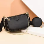 New Women Mesger Bags with SE PU Leather Oulder Bag Chains Crossbody SML Handbag Fe Pouch