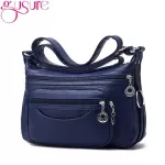 Gure Vintage Women's Bag Solid Cr Oulder Bags Pu Leather SML MESGER BAG M Lady Multi-Zier Bags
