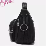 Gure Vintage Women's Bag Solid Cr Oulder Bags Pu Leather SML MESGER BAG M Lady Multi-Zier Bags