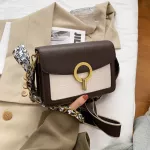 Crocodile Pattern Square Armpit Bag New Hi Quity Pu Leather Women's Designer Handbag Vintage Oulder Mesger Bag