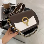 Crocodile Pattern Square Armpit Bag New Hi Quity Pu Leather Women's Designer Handbag Vintage Oulder Mesger Bag