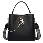 Chains Tote Bag Lady Oulder Crossbody Bags For Women Luxury Bucet Bag Women's Leather Handbags