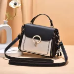 Contrast Cr Pu Leather Fe Sml Bucet Handbags Crossbody Bag Lady's Famous Brand Designer Women Bags