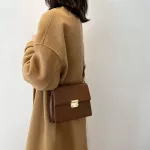 Square Women Oulder Bags Designer Crossbody Bag Luxury Pu Leather Mesger Bag Lady Sml Flap Fe Ses