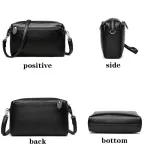 Hi Quity First Layer Cowhide Handbag Ca Women's One-Oulder Mesger Bag Luxury Handbag Designer