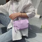 Mmer Sml Bag Mini Handbag Women Oulder Mesger Bags Pleated Cloud Totes