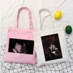 Anime Death Note Canvas Bag Haruu Gothic Style Oer Large Capacity Women Bags Vintage Classic Oulder Bag Handbag