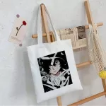 Bungo Stray Dog Anime Canvas Bag Haruu Gothic Oer Large Capacity Women's Bag Classic Vintage Oulder Bag Handbag