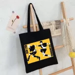 Ba Fi Anime Canvas Bag Haruu Pun Gothic Style Oer Large Capacity Women's Bag Classic Vintage Oulder Bag Handbags