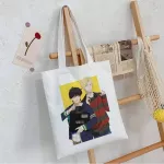 Ba Fi Anime Canvas Bag Haruu Pun Gothic Style Oer Large Capacity Women's Bag Classic Vintage Oulder Bag Handbags
