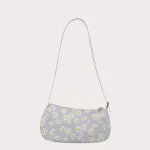 PU Printing Baguette Bag New Winter Ladies Oulder Bag sml Bag Hi Quity Designer LEATER MESGER HANDBAGS