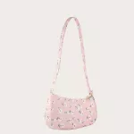 Pu Printing Baguette Bag New Winter Ladies Oulder Bag Sml Bag Hi Quity Designer Leather Mesger Handbags