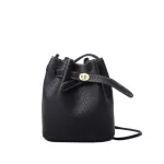 Women's Bag New Lychee-Print BuCet Bag One-Derder Bag Mini Bag Oblique Cross Bag Girl