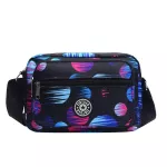 New Canvas Women's Bag Single Oulder Slant Crossbody SML BAG Leire Middle-GED PEOPLE MESGER BAG