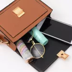 Pu Leather Oulder Bag Women Sml Flap Pac Crossbody Handbags Hi Quity Handle Tote Hasp Mesger Bags