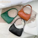Women Se Pu Leather Handbag Solid Tor Pattern Ca Underarm Bag