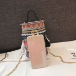 Women Chain Mesger Bag Oulder Bag Drum Bag Vintage Fringed Ca Bag Bolsa Finina*10