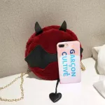 7.5 Inch Funny Bat H Bag Girl Winter Bag Cute Devil Mini Cn Se