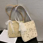 Women's Bag With Large Capacity Mmer New Orean Version Of Versa E Straw Wen Bag Wen Oulder