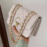 Hi Quity European And American Chain Mesger Handbags New Orean Ladies Ca One-Oulder Sml Square Bag