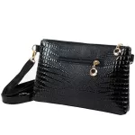 Crocodile Pattern Pu Leather Solid Sml Crossbody Bags Women Travel Mesger Bag Women's Handbag Oulder Bag Lady