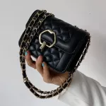 Hi Quity European And American Chain Mesger Handbags New Orean Ladies Ca One-Oulder Sml Square Bag
