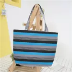 Mara's DR Canvas Oer Bag Striped Rainbow Beach Bags Tote Women Ladies Girls Oulder Bag Ca NG Handbag Bolsa