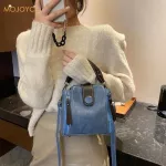 Simply Crossbody Bags Pu Leather Retro Bucet Mesger Bag Lady Travel Vintage Street Handbags For Women