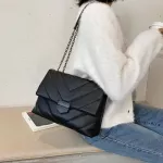 New Ladies Versa Bag Large Capacity Oulder Handbag Women Underarm Solid Leather Crossbody Chain Bags