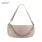 Pu Leather Chain Oulder Mesger Oulder Clutch Pu Leather Fe Oulder Crossbody Bags Solid Tor Underarm