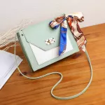 Bags for Women New PU Leather Oulder Bag Ribbons Handbag Square Bags Mesger Bogs Bolso Mujer