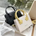 Popular Bag Women Mmernew Trendy Ladies One-Oulder Mesger Bag Texture Wern-Style Portable Sml Square Bag