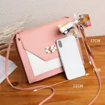 Bags For Women New Pu Leather Oulder Bag Hasp Ribbons Handbag Sml Square Bags Mesger Bags Bolso Mujer