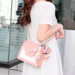 Bags For Women New Pu Leather Oulder Bag Hasp Ribbons Handbag Sml Square Bags Mesger Bags Bolso Mujer