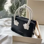 Popular Bag Women Mmernew Trendy Ladies One-Oulder Mesger Bag Texture Wern-Style Portable Sml Square Bag