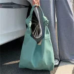 Ca Women Nylon Oulder Bag Large Capacity Fe Tote Handbag Solid Cr Lady Travel Se Versa Ng Bags