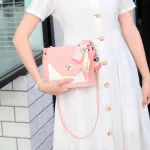 Bags For Women New Pu Leather Oulder Bag Hasp Ribbons Handbag Sml Square Bags Mesger Bags Bolso Mujer