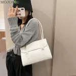 Simply Crossbody Bags Lady Chain Travel Sml Handbags Pu Leather Solid Cr Mesger Bag For Women