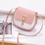 Crossbody Bag for Women Pu Leather Patchwor Cute Cat Women's Handbag Mini Clutch Bag Lady's Ses and Handbags