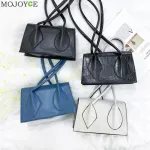 Solid Cr Handbag Women Pu Leather Portable Ca Totes Fe Travel Daily Oulder -Handle Bag