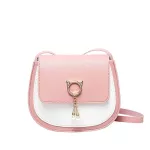 Crossbody Bag For Women Pu Leather Patchwor Cute Cat Women's Handbag Mini Clutch Bag Lady's Ses And Handbags
