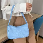 Retro Tor Pattern Pu Leather Handbag Single Oulder Bag For Women Vintage Zier Totes Oulder Se Bags