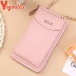 Yogodlns Phone Crossbody Bag For Women Pu Leather Oulder Bag Ca Multifunction Mesger Bag Lady Ng Handbag