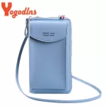Yogodlns Phone Crossbody Bag For Women Pu Leather Oulder Bag Ca Multifunction Mesger Bag Lady Ng Handbag